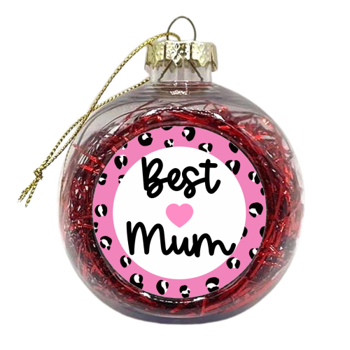 Best Mum - xmas bauble by Adam Regester