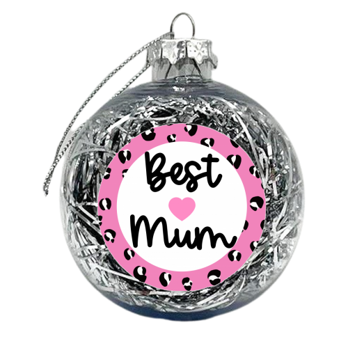 Best Mum - xmas bauble by Adam Regester
