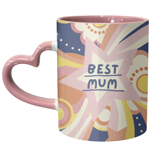 Best Mum Giftware - unique mug by Giddy Kipper