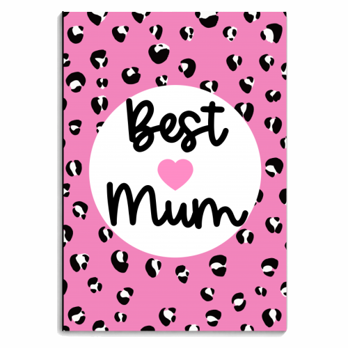 Best Mum - personalised A4, A5, A6 notebook by Adam Regester