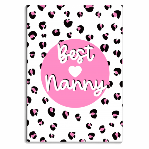 Best Nanny - personalised A4, A5, A6 notebook by Adam Regester