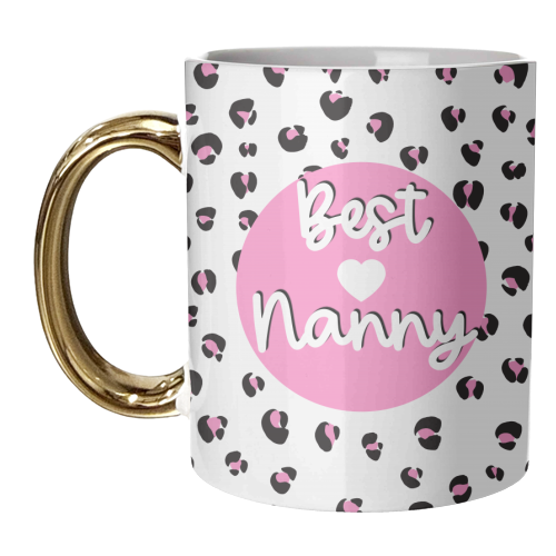 Best Nanny - unique mug by Adam Regester