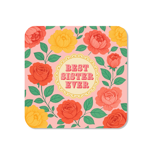 Best Sister Ever - Magnet by Lilly Rose