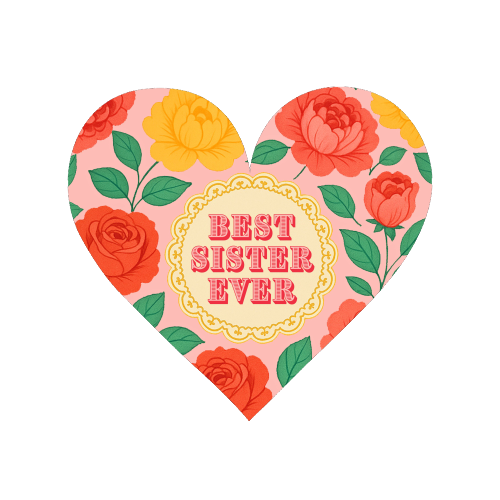 Best Sister Ever - Magnet by Lilly Rose