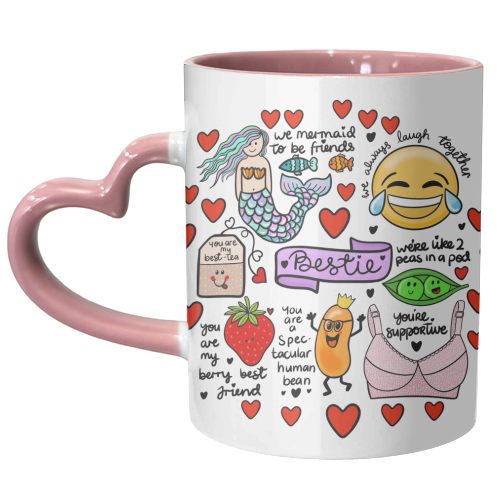 Bestie - unique mug by PixieDrew