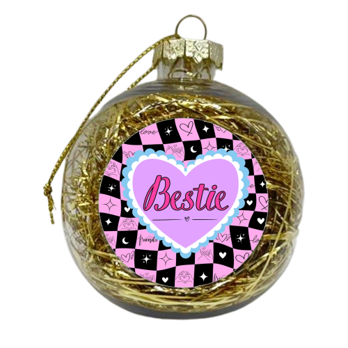 Bestie - xmas bauble by Lilly Rose