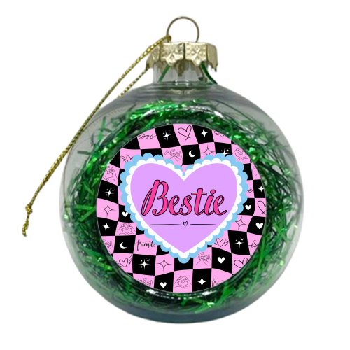 Bestie - xmas bauble by Lilly Rose