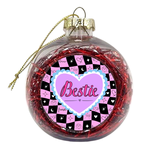 Bestie - xmas bauble by Lilly Rose