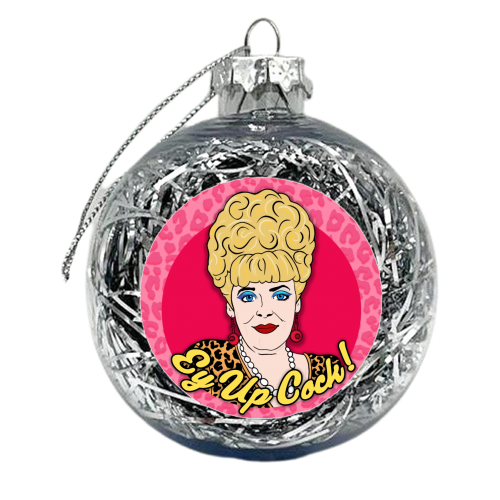Bet Lynch - xmas bauble by Bite Your Granny
