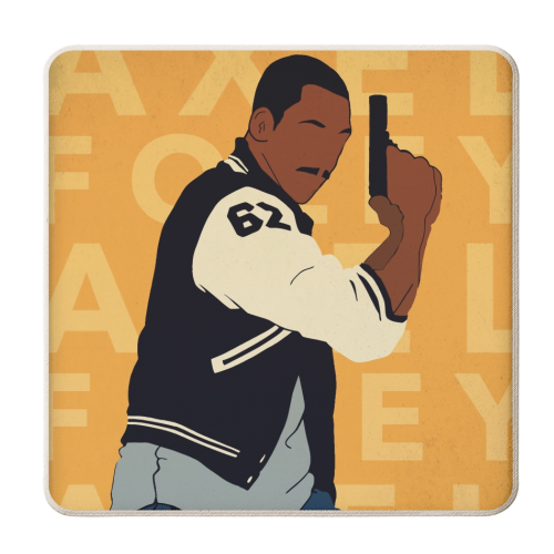 Beverly Hills Cop - personalised beer coaster by Danny Welch
