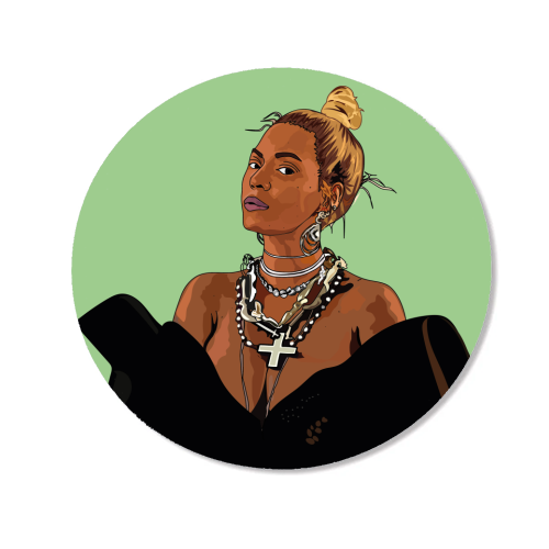 Beyonce Collection - Magnet by Catherine Critchley.