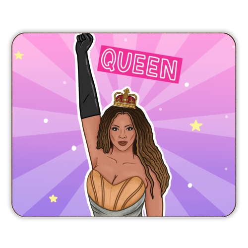 Beyoncé Queen - designer placemat by Loren Grosvenor