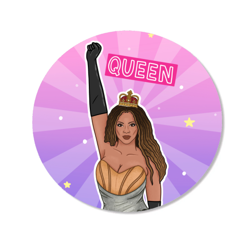 Beyoncé Queen - Magnet by Loren Grosvenor