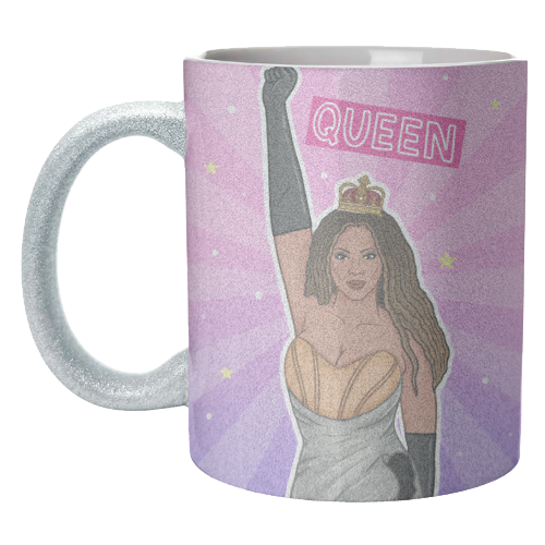 Beyoncé Queen - unique mug by Loren Grosvenor