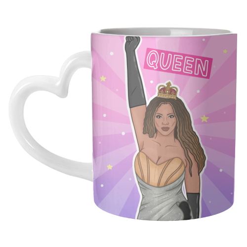 Beyoncé Queen - unique mug by Loren Grosvenor