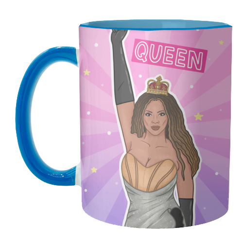 Beyoncé Queen - unique mug by Loren Grosvenor