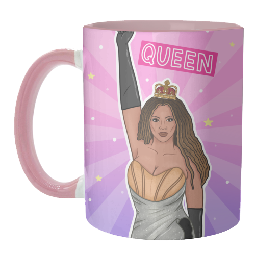 Beyoncé Queen - unique mug by Loren Grosvenor