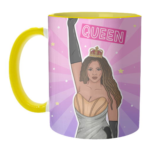 Beyoncé Queen - unique mug by Loren Grosvenor