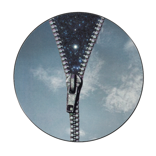 Beyond The Seams - Circle Sticker by OhMC! Designs