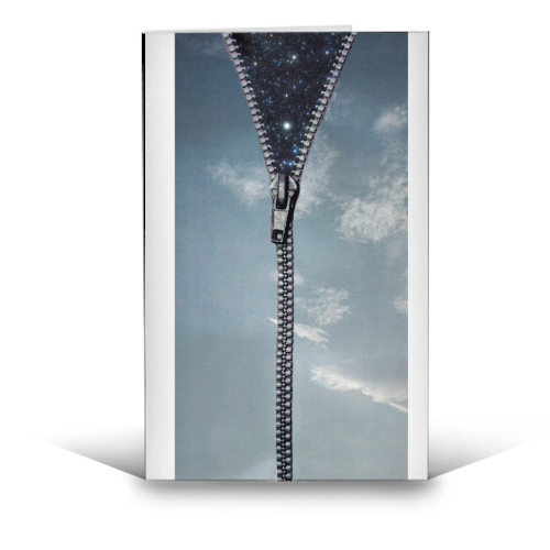 Beyond The Seams - funny greeting card by OhMC! Designs