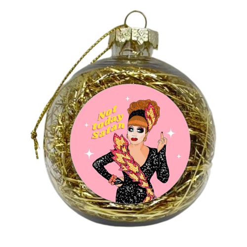 Bianca Del Rio - xmas bauble by The Queer Store
