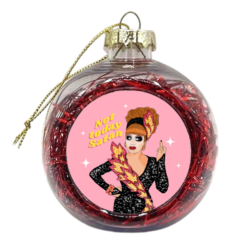 Bianca Del Rio - xmas bauble by The Queer Store