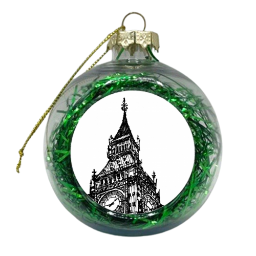 Big Ben - xmas bauble by Jethro Syder-Spence