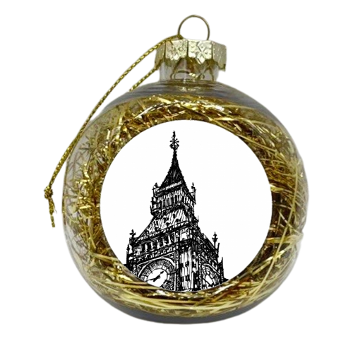 Big Ben - xmas bauble by Jethro Syder-Spence