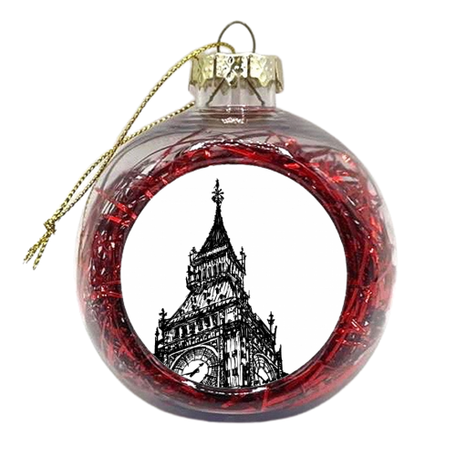 Big Ben - xmas bauble by Jethro Syder-Spence