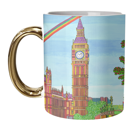 BIG BEN - unique mug by Julie Littler