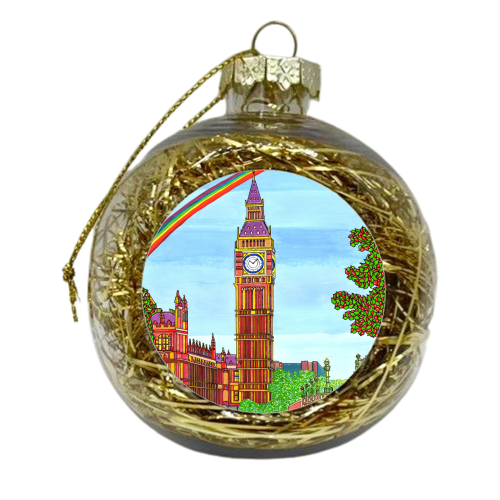 BIG BEN - xmas bauble by Julie Littler