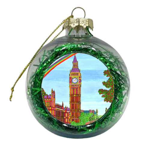 BIG BEN - xmas bauble by Julie Littler