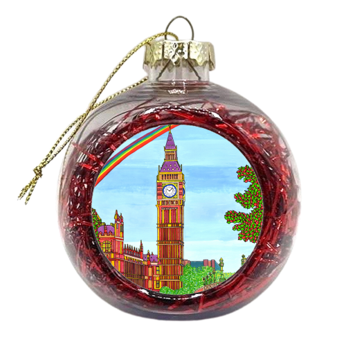 BIG BEN - xmas bauble by Julie Littler