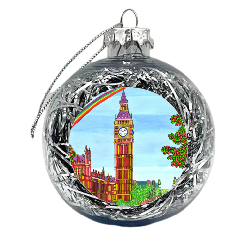 BIG BEN - xmas bauble by Julie Littler