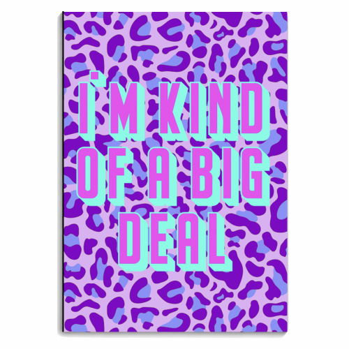 Big Deal - personalised A4, A5, A6 notebook by Wallace Elizabeth