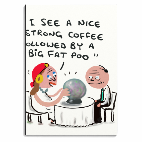 Big Fat Poo - personalised A4, A5, A6 notebook by David Black