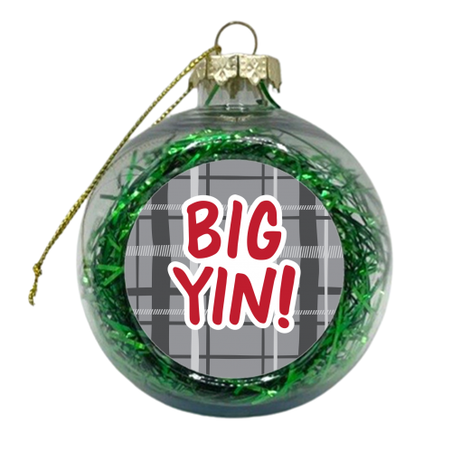 Big Yin! - xmas bauble by The Boy and the Bear