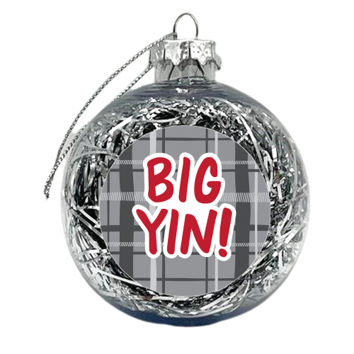 Big Yin! - xmas bauble by The Boy and the Bear