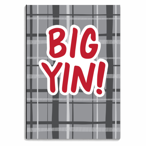 Big Yin! - personalised A4, A5, A6 notebook by The Boy and the Bear