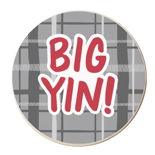 Big Yin! - personalised beer coaster by The Boy and the Bear
