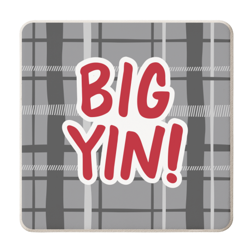 Big Yin! - personalised beer coaster by The Boy and the Bear