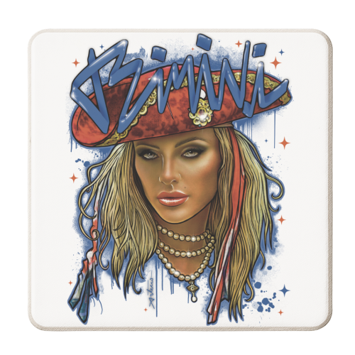 Bimini II - personalised beer coaster by ARTECCO