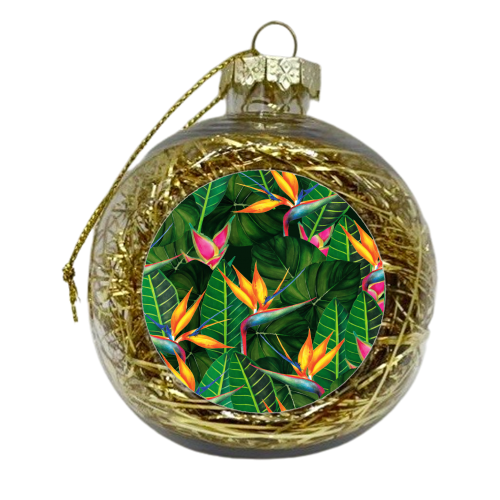 bird of paradise - xmas bauble by Anastasios Konstantinidis