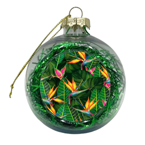 bird of paradise - xmas bauble by Anastasios Konstantinidis
