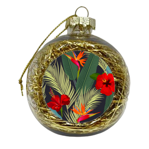 bird of paradise - xmas bauble by haris kavalla