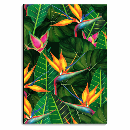 bird of paradise - personalised A4, A5, A6 notebook by Anastasios Konstantinidis