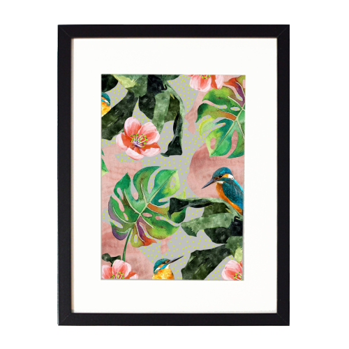 Bird Sanctuary - framed poster print by Uma Prabhakar Gokhale