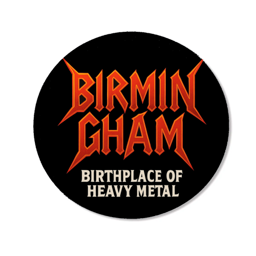 Birmingham - Birthplace of Heavy Metal - Magnet by Ms Doodle