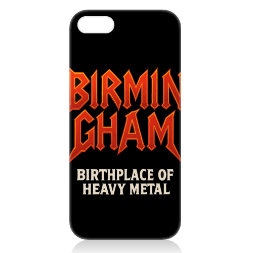 Birmingham - Birthplace of Heavy Metal - unique phone case by Ms Doodle