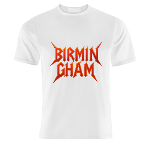 Birmingham - Birthplace of Heavy Metal - unique t shirt by Ms Doodle